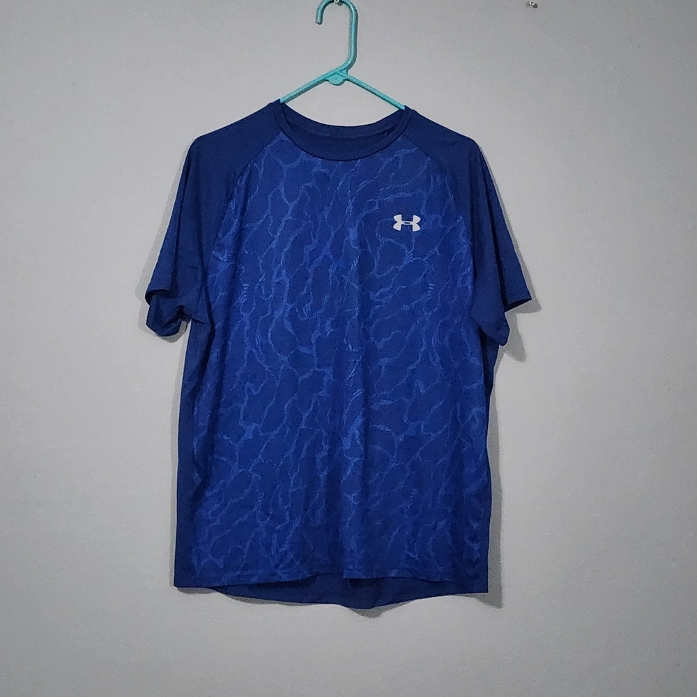 Under Armour Blue Athletic T-Shirt